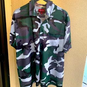 Supreme mesh shirt camo